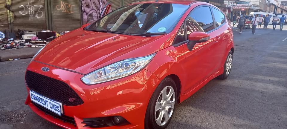2016 FORD FIESTA 1.6 ECOBOOST COUPE, PETROL MANUAL, ORANGE COLOUR, MILEAGE 94000KM