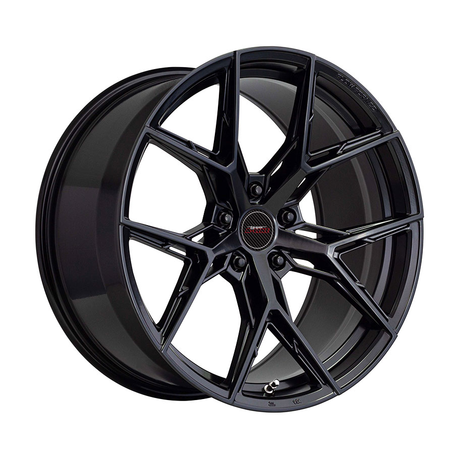 20″ A-Line Hydro 5/120 Velvet Black FlowForm Alloy Wheels