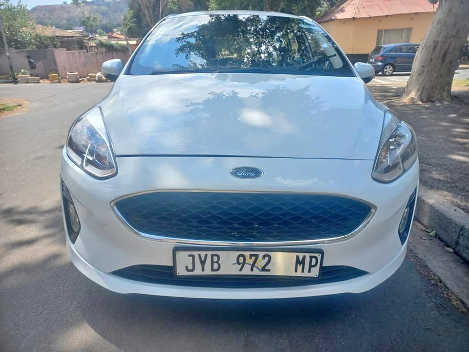 2019 FORD FIESTA ECOBOOST 1.0 PETROL, AUTOMATIC, WHITE COLOR