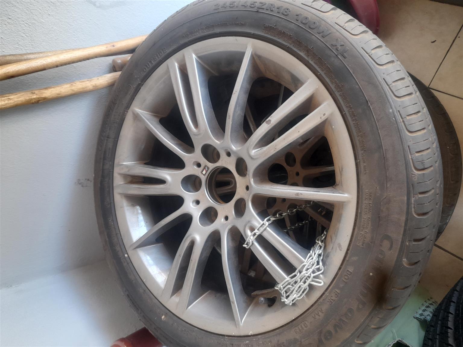 Bmw rims and tires