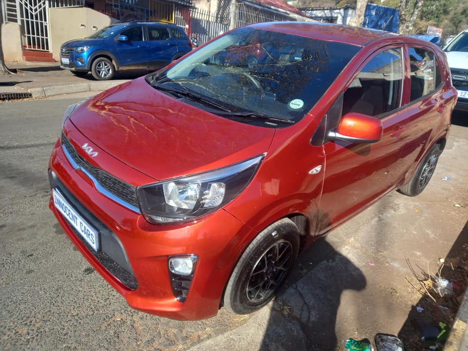 2022 KIA PICANTO 1.0 PETROL, AUTOMATIC, MAROON COLOR, MILEAGE 36000KMS
