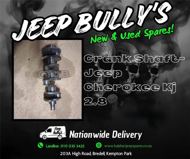 Crank Shafts Available At Jeep Bully's | Jeep Grand Kj 2.8 | For Sale - Private Seller Crank Shafts Available At Jeep Bully's | Jeep Grand Kj 2.8 | For Sale - Private Seller