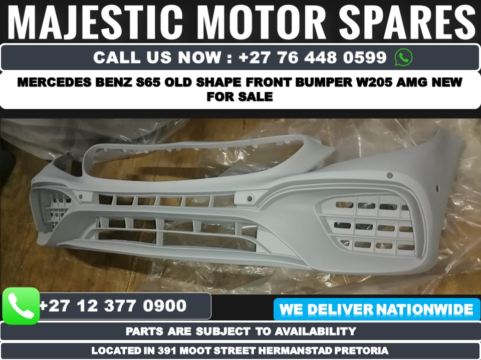 Mercedes Benz S65 W205 AMG spec pre face front bumper for sale new Mercedes Benz S65 W205 AMG spec pre face front bumper for sale new
