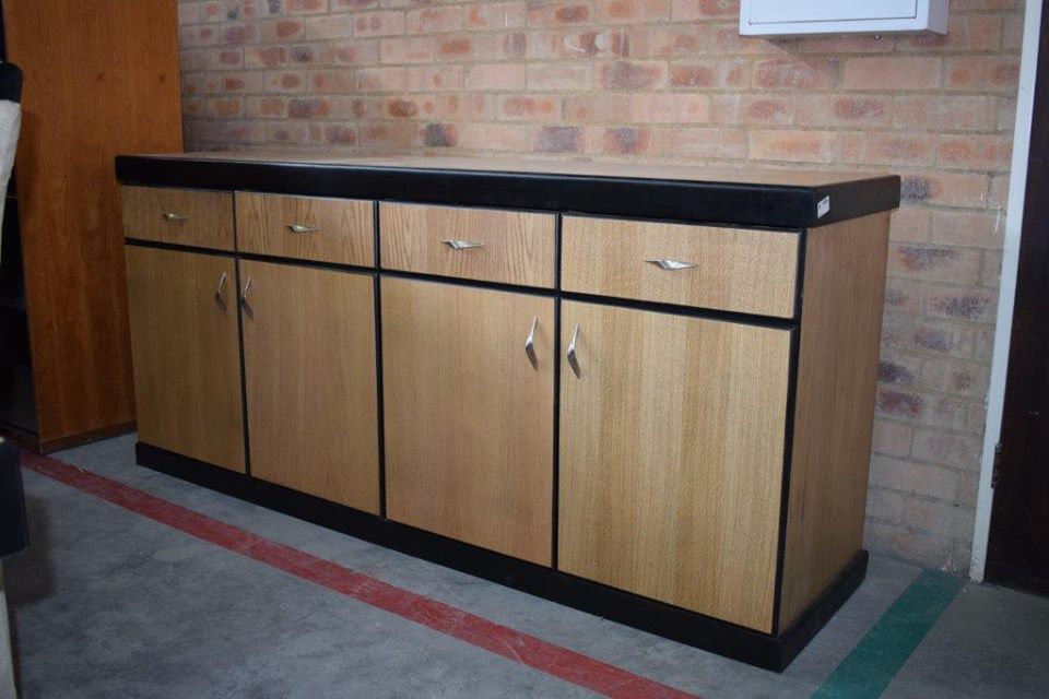 4 Drawer And Door Light Wooden Kitchen Cabinet Junk Mail