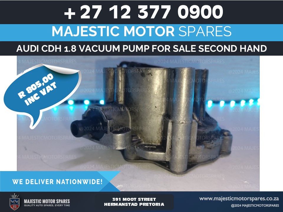 Audi cdh 1.8 vacuum pump for sale. Second hand Audi cdh 1.8 vacuum pump for sale. Second hand