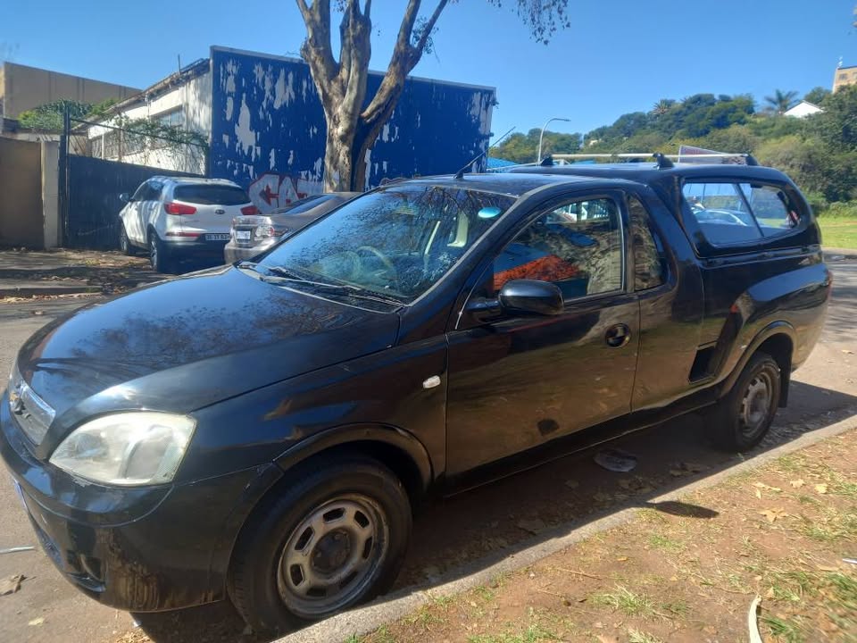 2010 Chervolet Corsa Utility 1.4 Petrol, Manual, Black, Spere Key, Canopy Glass,