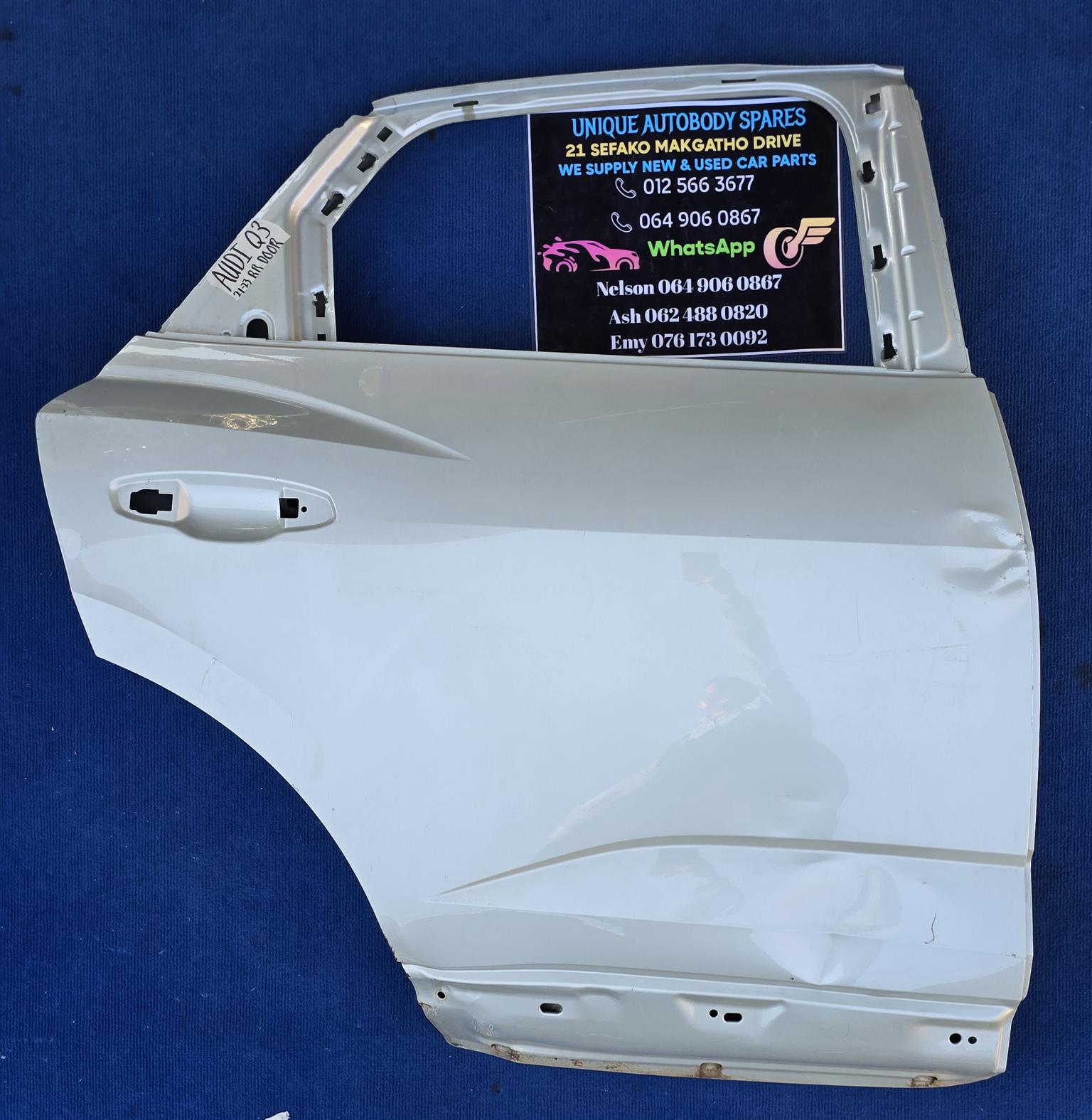 Right Rear Door for Audi Q3 Right Rear Door for Audi Q3