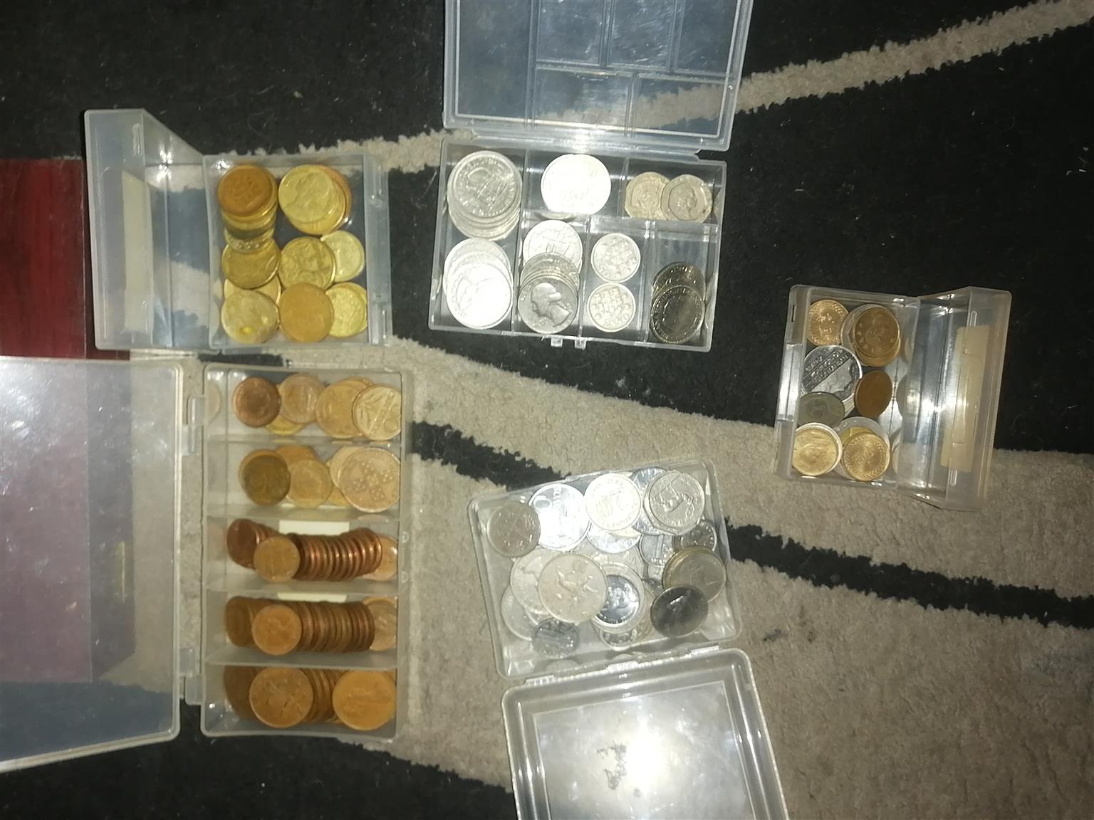 Lots of old coins of all over the world for sale