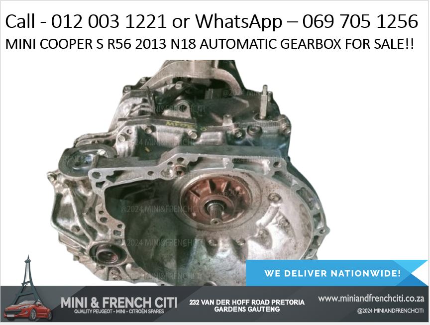 Mini Cooper S R56 2013 Automatic Gearbox For Sale - OEM Replacement - Private Seller Mini Cooper S R56 2013 Automatic Gearbox For Sale - OEM Replacement - Private Seller
