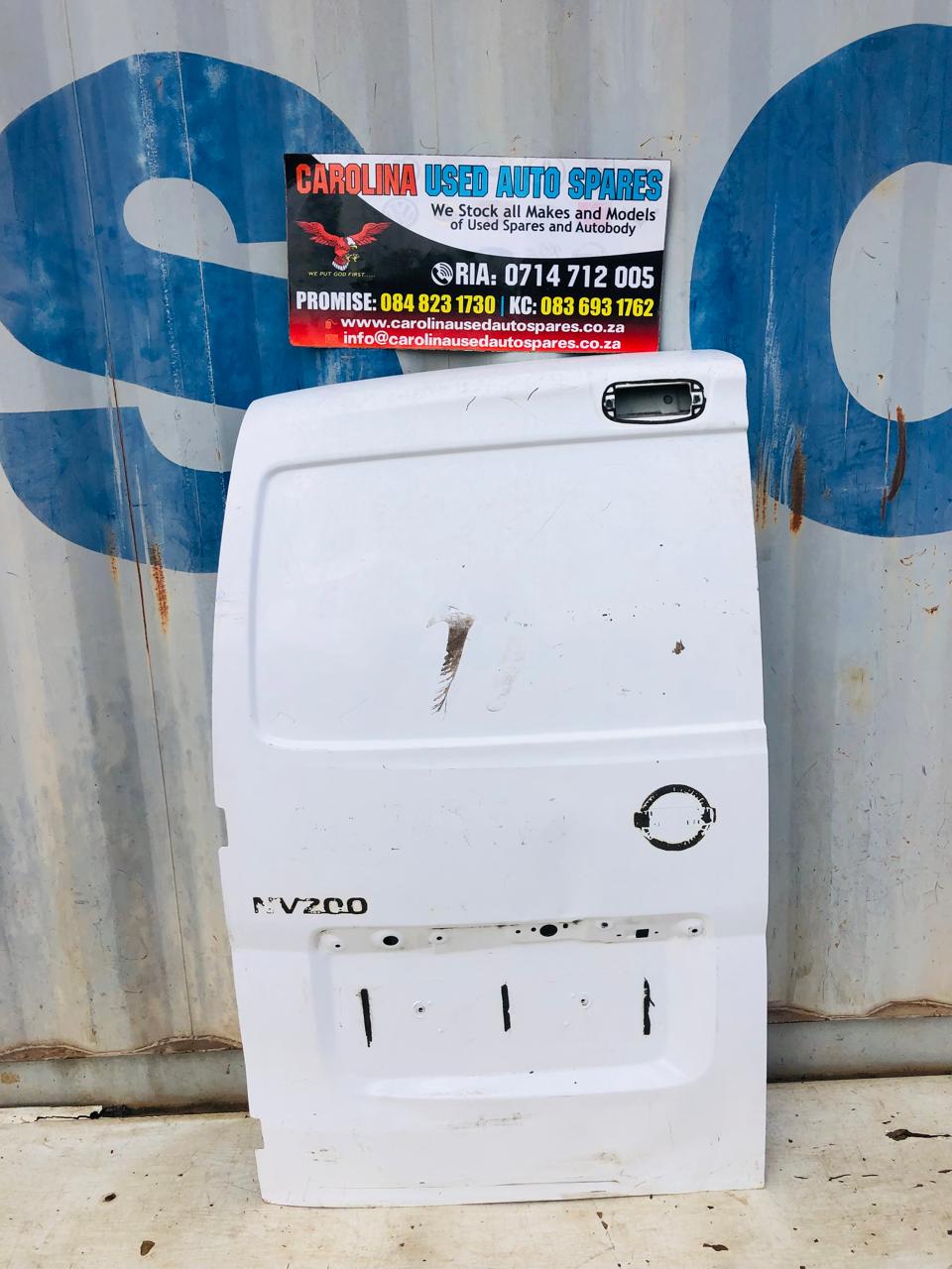 Nissan NV200 panel van rear/back left side door - Private Seller Nissan NV200 panel van rear/back left side door - Private Seller