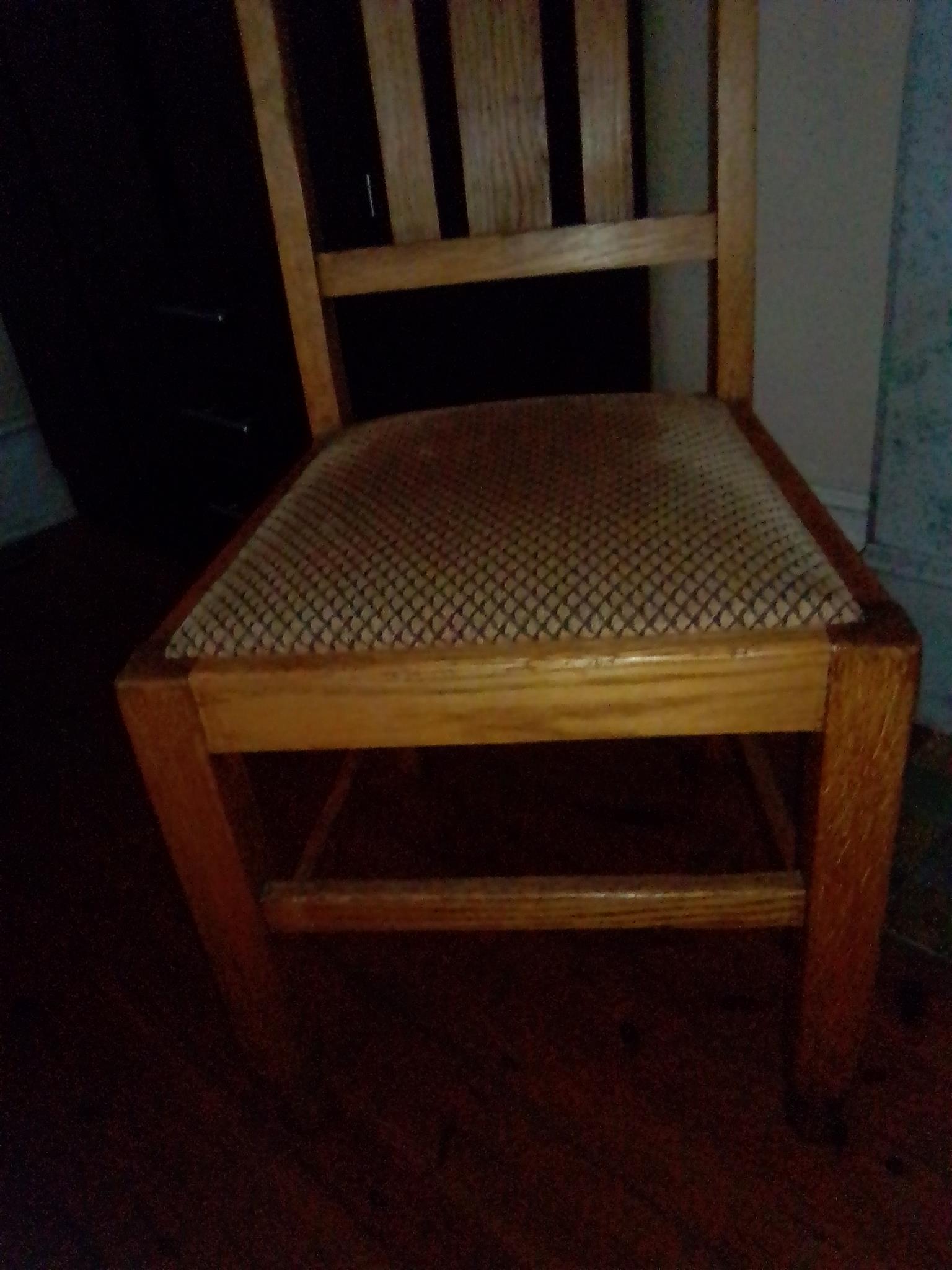 Vintage Oak Chairs