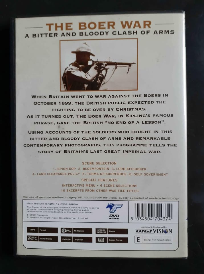 The Boer War - A Bitter and Bloody Clash of Arms (DVD)