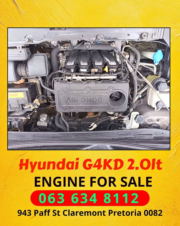 Hyundai g4kd 2.0l engine for sale - Private Seller Hyundai g4kd 2.0l engine for sale - Private Seller