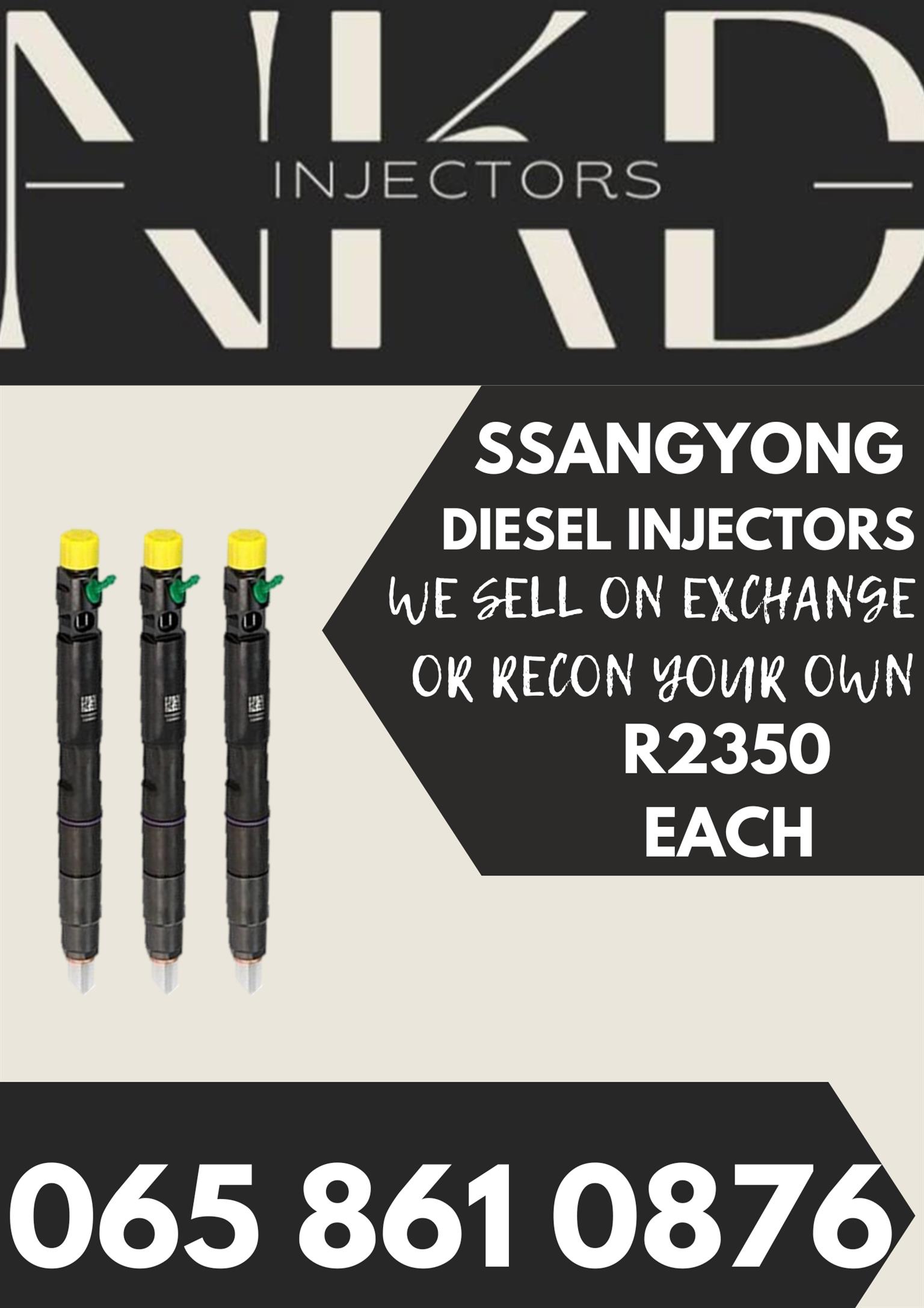 SSANYONG ACTYON DIESEL INJECTORS TO RECON - Private Seller SSANYONG ACTYON DIESEL INJECTORS TO RECON - Private Seller