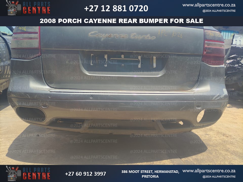 2008 Porsche cayenne rear bumper for sale 2008 Porsche cayenne rear bumper for sale