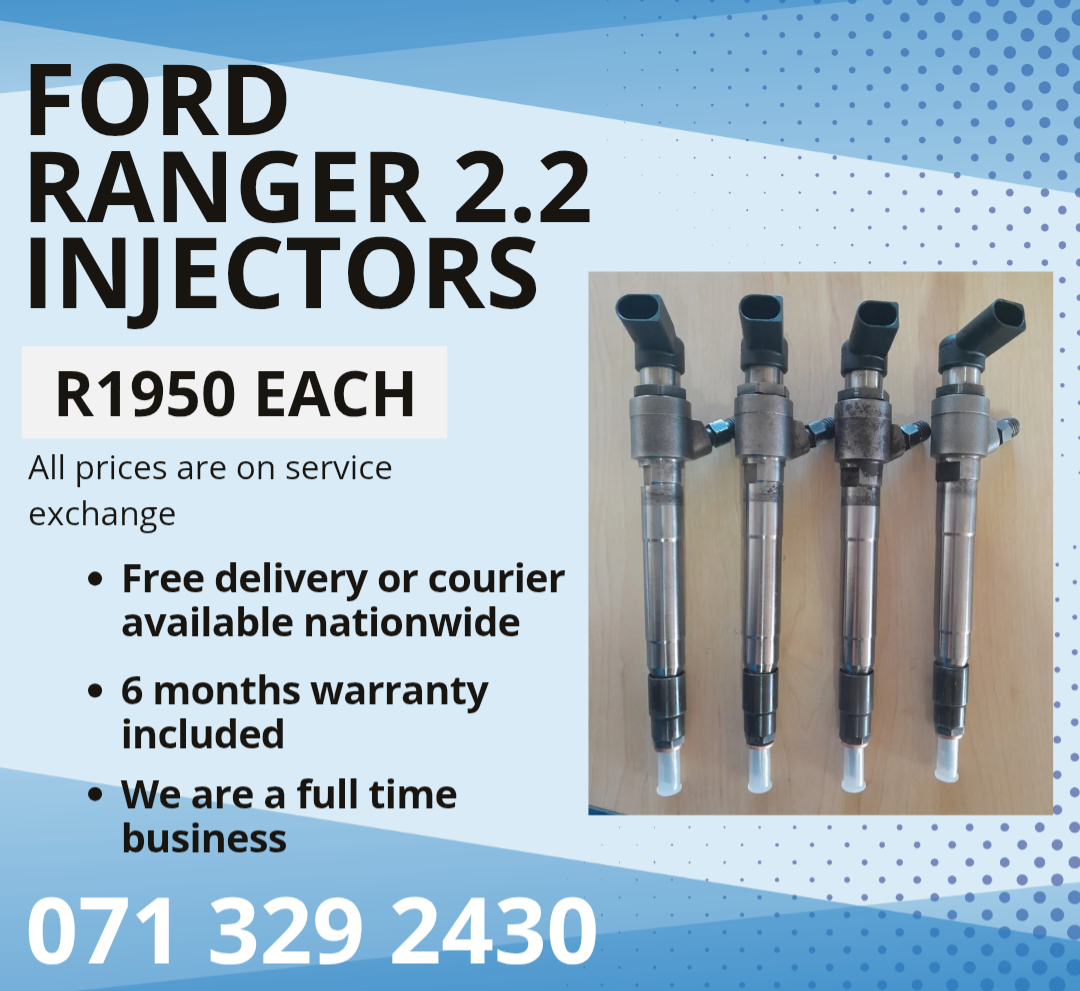 FORD RANGER 2.2 INJECTORS FOR SALE WITH WARRANTY - Private Seller FORD RANGER 2.2 INJECTORS FOR SALE WITH WARRANTY - Private Seller