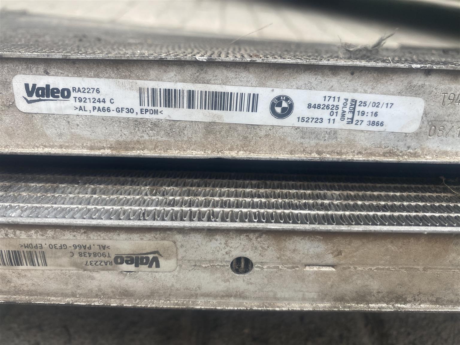 2017 BMW F30 RADIATOR AND INTERCOOLER FOR SALE. OEM IN EXCELLENT CONDITION - Private Seller 2017 BMW F30 RADIATOR AND INTERCOOLER FOR SALE. OEM IN EXCELLENT CONDITION - Private Seller