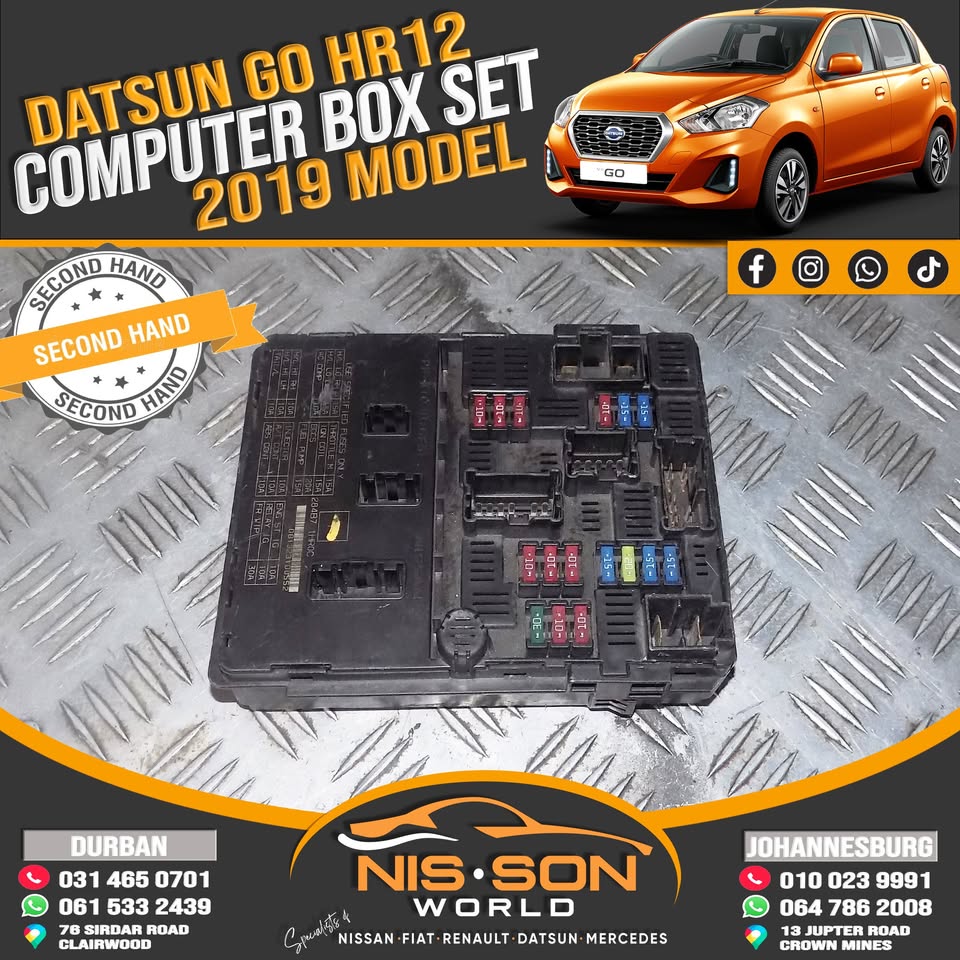DATSUN GO HR12 COMPUTER BOX SET 2019 MODEL - Private Seller