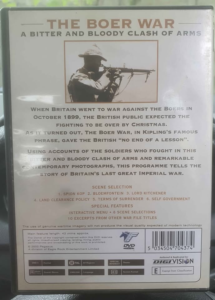 The Boer War Dvd