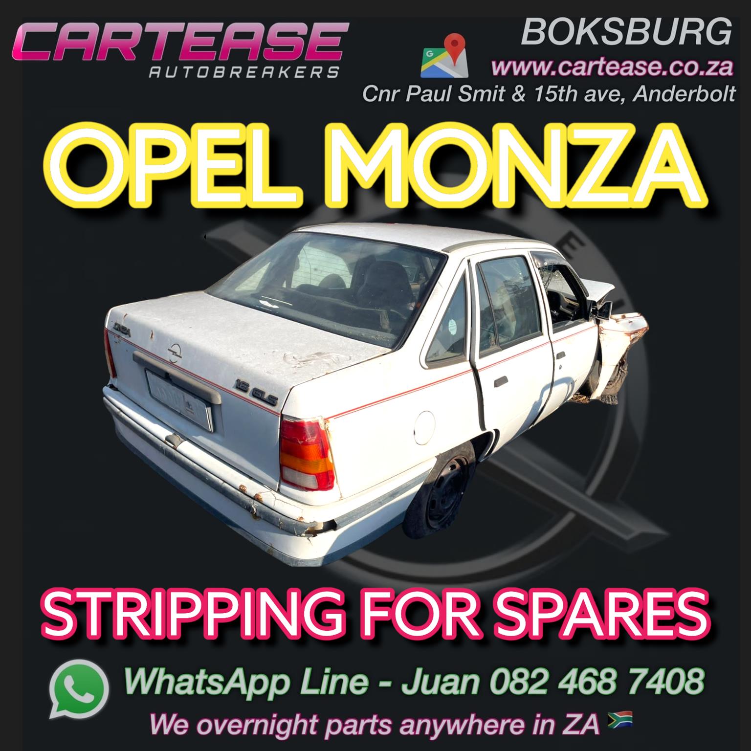 OPEL MONZA SPARES - Private Seller OPEL MONZA SPARES - Private Seller