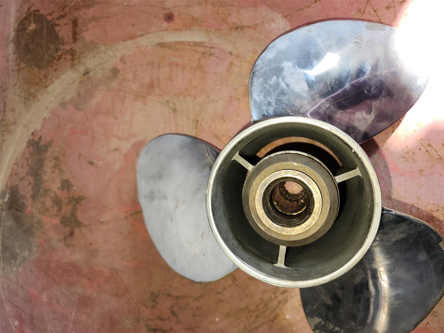 17 Pitch Viper Stainless Steel Prop for Sale