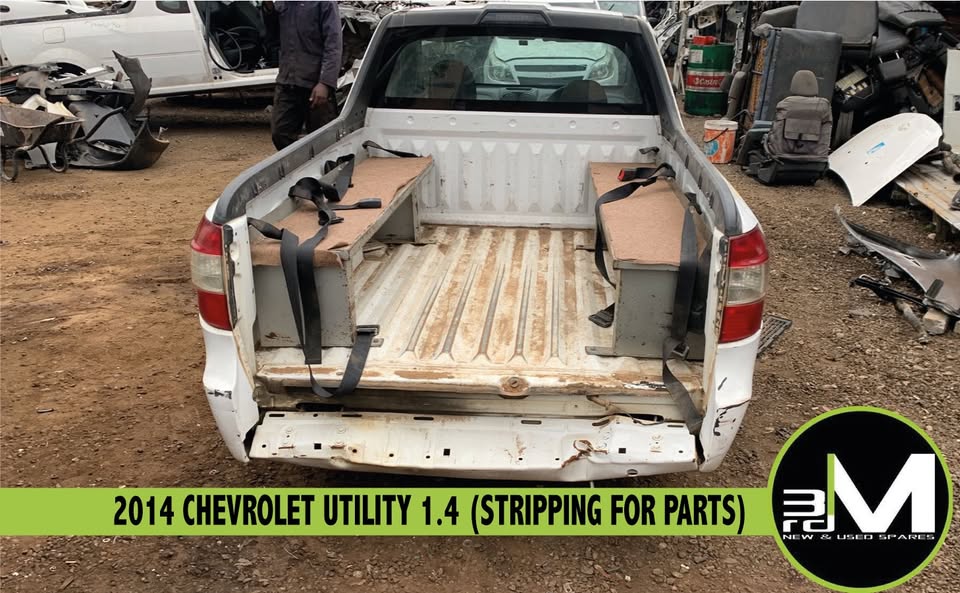 2014 CHEVROLET UTILITY 1.4 (CR9) (STRIPPING FOR PARTS) - Private Seller 2014 CHEVROLET UTILITY 1.4 (CR9) (STRIPPING FOR PARTS) - Private Seller