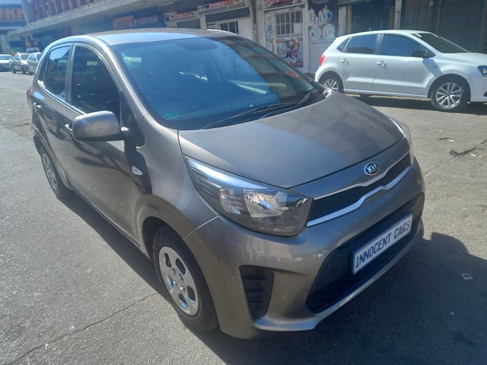 2020 KIA PICANTO HATCHBACK 1.0 PETROL, AUTOMATIC, GREY COLOR