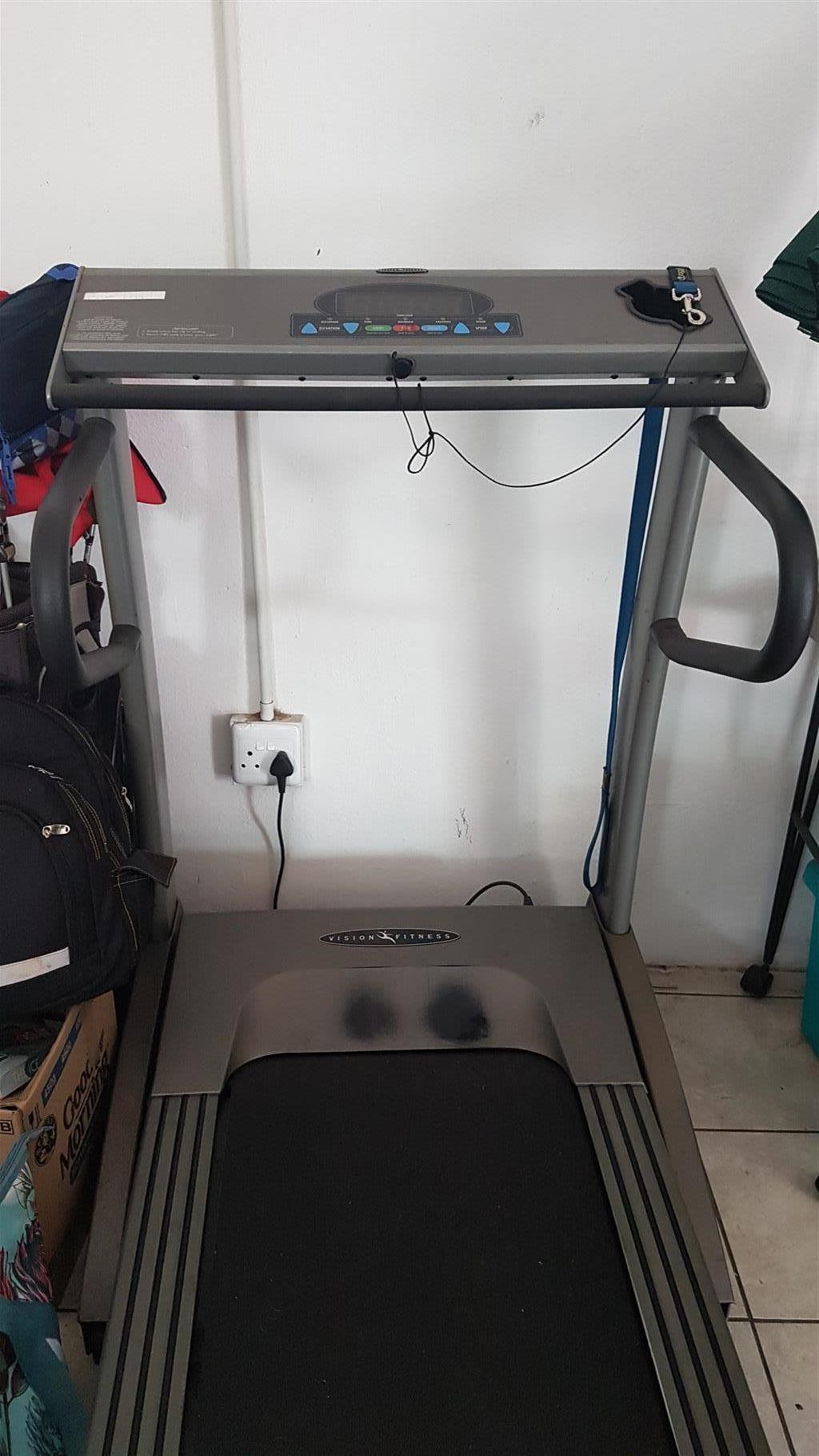 Vision Fitness Treadmill Foldable - For Sale 
