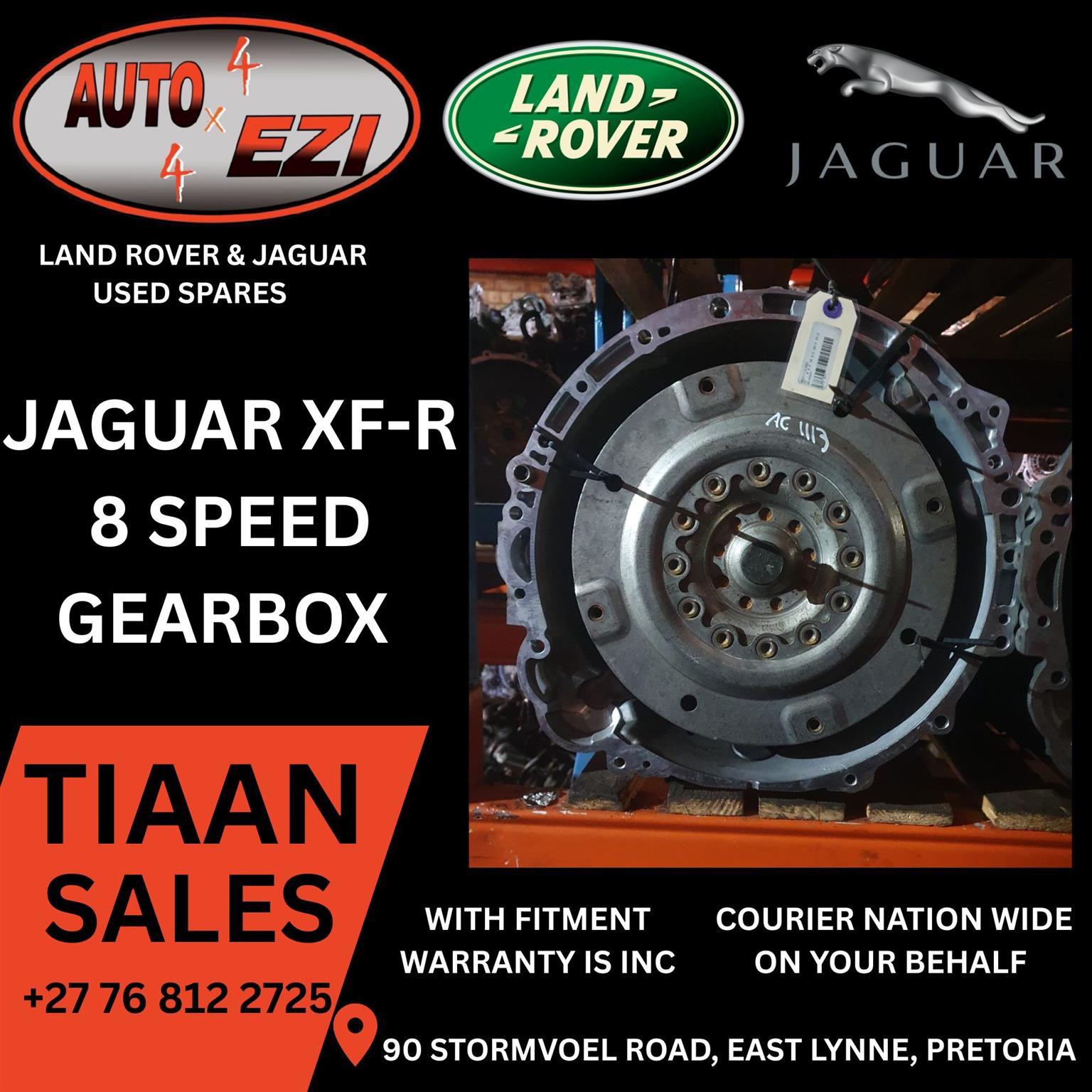 JAGUAR XF-R 8 SPEED GEARBOX CONTACT F/PRICE - Private Seller JAGUAR XF-R 8 SPEED GEARBOX CONTACT F/PRICE - Private Seller