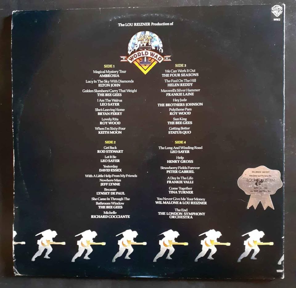 All This and World War II Double LP Record Set
