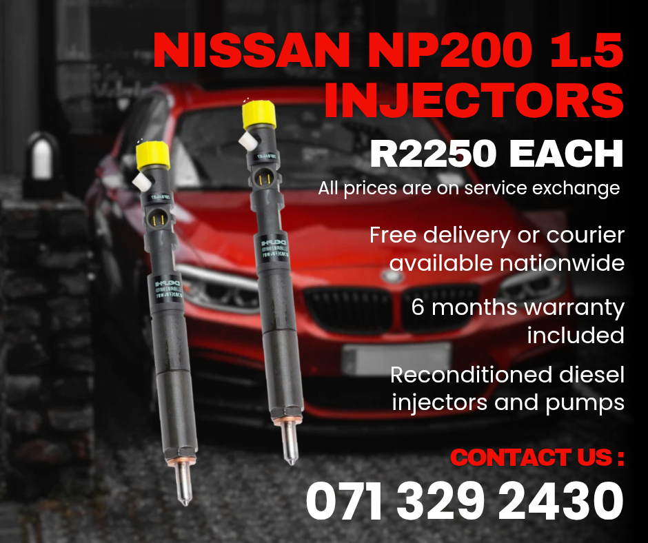 NISSAN NP200 1.5 INJECTORS FOR SALE WITH WARRANTY - Private Seller NISSAN NP200 1.5 INJECTORS FOR SALE WITH WARRANTY - Private Seller