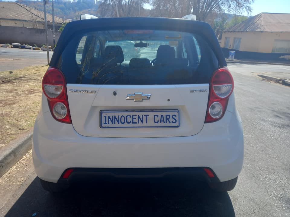 2016 CHEVROLET SPARK 1.2 ENGINE PETROL, MANUAL, WHITE COLOR