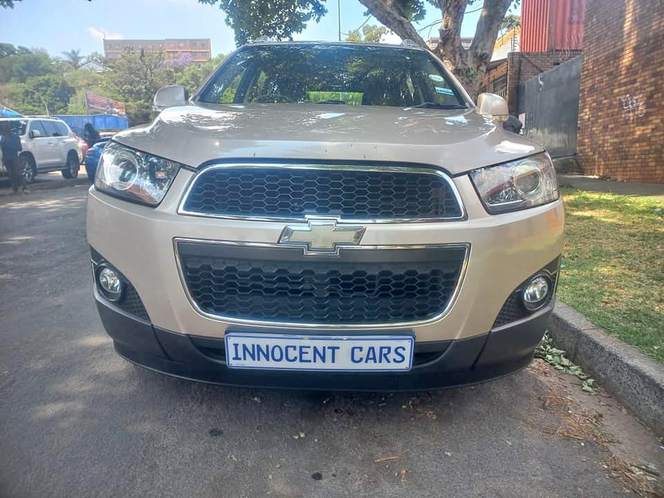 2012 CHEVROLET CAPTIVA 2.4 PETROL, AUTOMATIC, GOLD COLOR