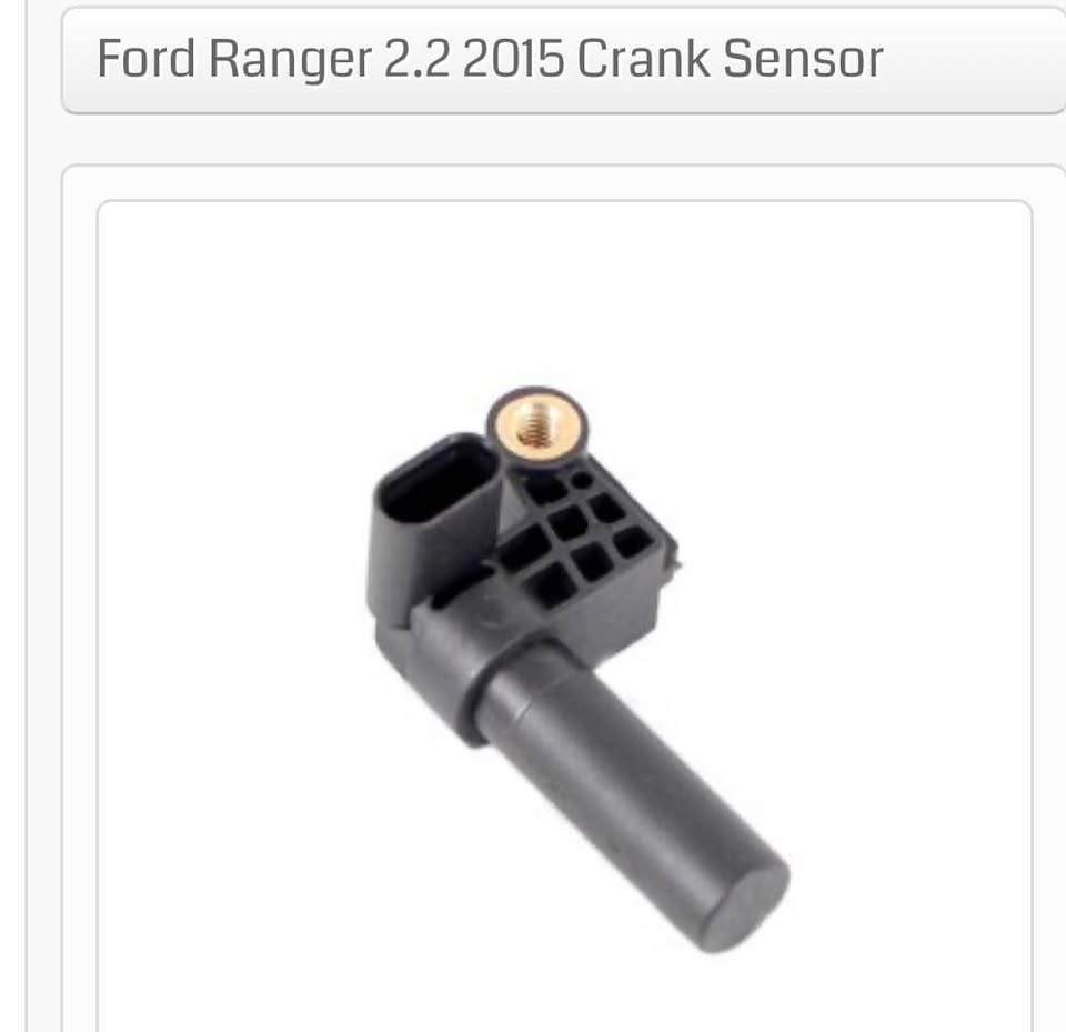 Crank Sensor Ford Ranger T6 Oil switch, Cam sensor, Exhaust sensor Pilot Bearings Call: - Private Seller Crank Sensor Ford Ranger T6 Oil switch, Cam sensor, Exhaust sensor Pilot Bearings Call: - Private Seller