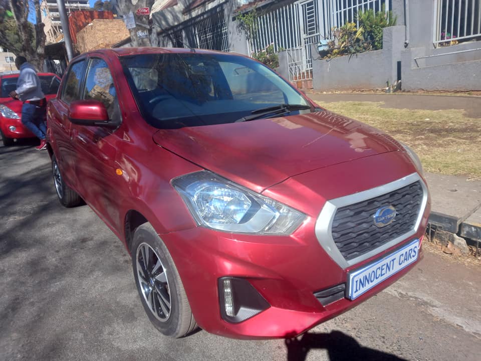 2020 DATSUN GO HATCHBACK 1.2 ENGINE PETROL, MANUAL, MAROON COLOR, MILEAGE 66000KMS
