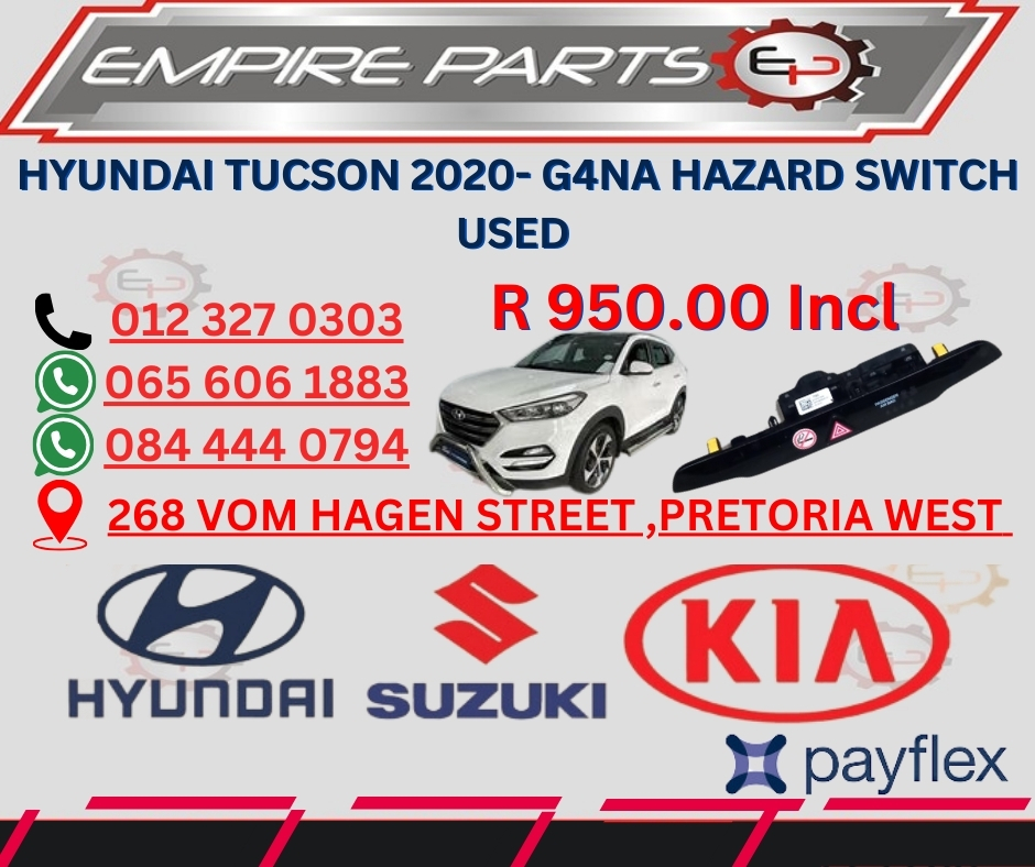 HYUNDAI TUCSON 2020- G4NA HAZARD SWITCH - Private Seller HYUNDAI TUCSON 2020- G4NA HAZARD SWITCH - Private Seller