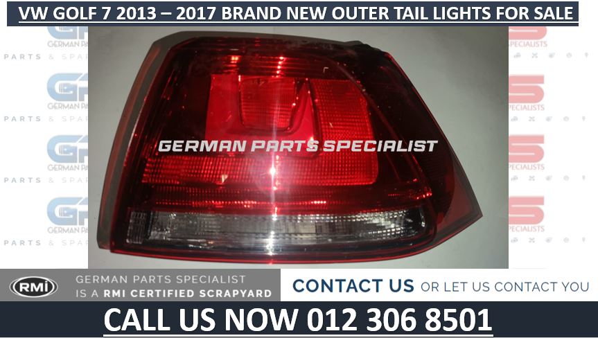 VW GOLF 7 2013 – 2017 BRAND NEW OUTER TAIL LIGHTS FOR SALE - Private Seller VW GOLF 7 2013 – 2017 BRAND NEW OUTER TAIL LIGHTS FOR SALE - Private Seller