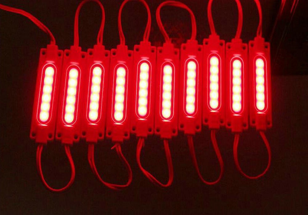 led light red colour