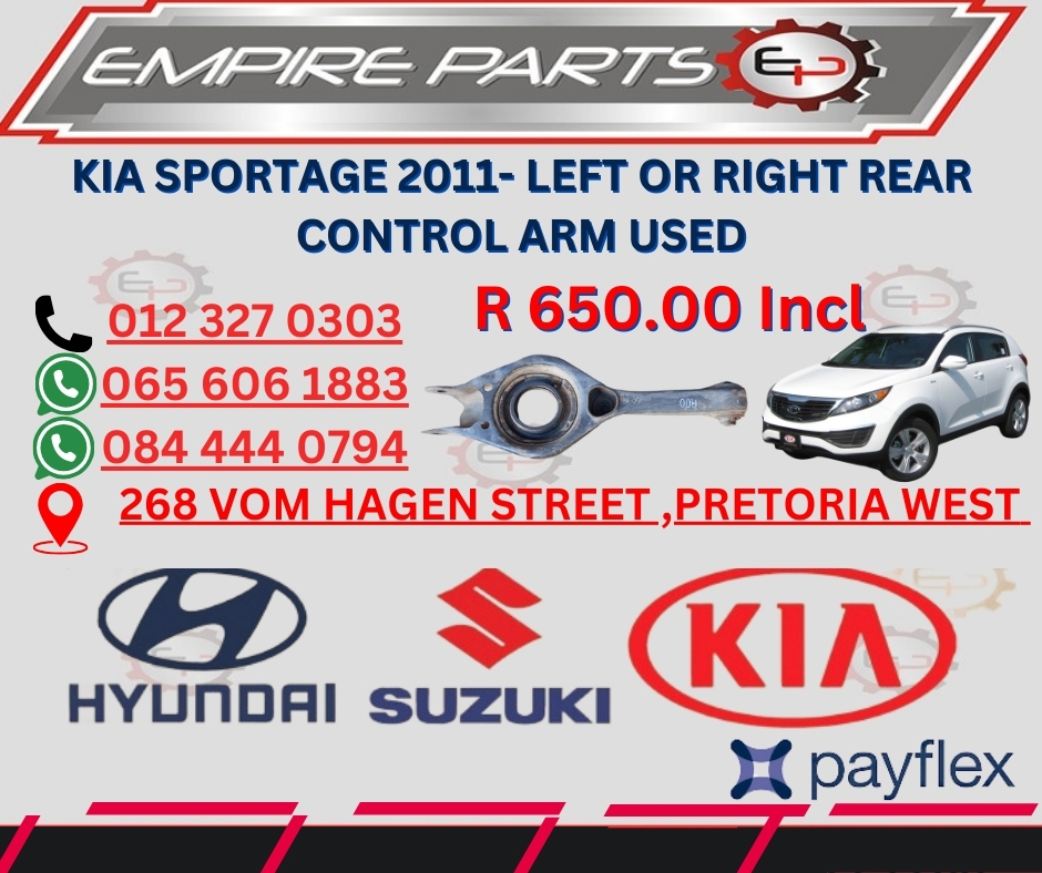 KIA SPORTAGE 2011- LEFT OR RIGHT REAR CONTROL ARM USED - Private Seller