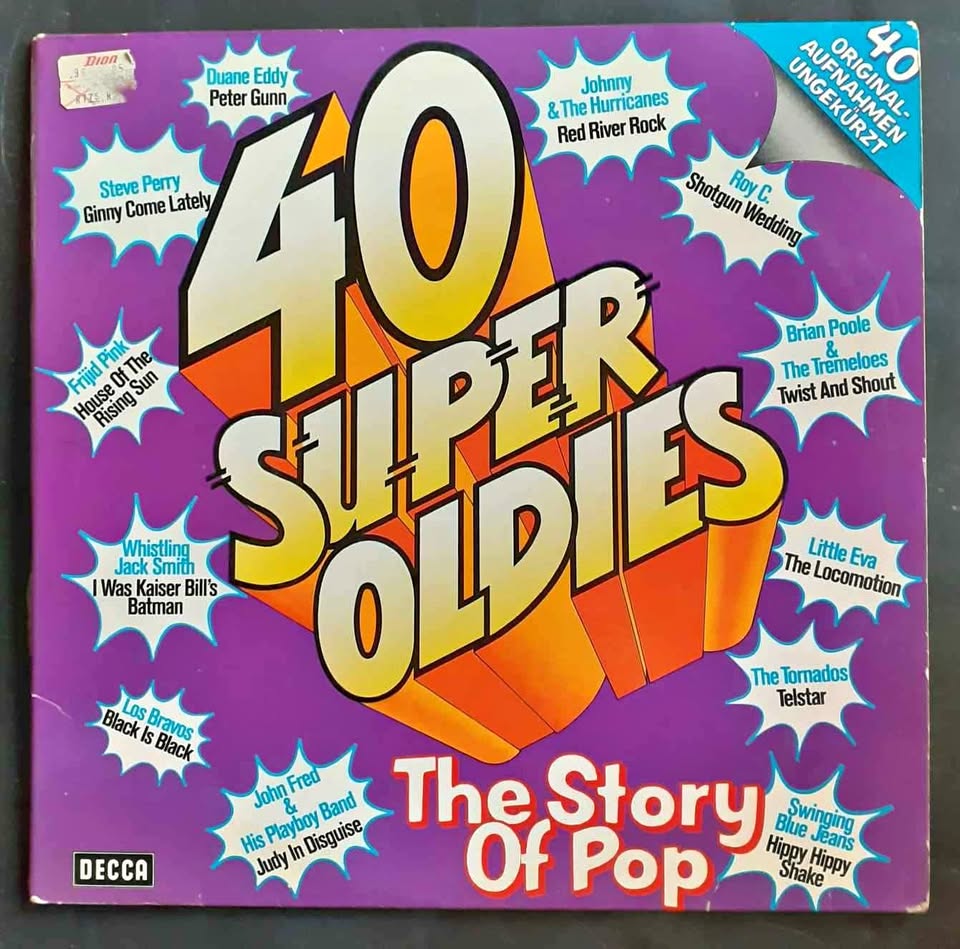 40 Super Oldies – The Story of Pop Double LP Record Set 40 Super Oldies – The Story of Pop Double LP Record Set