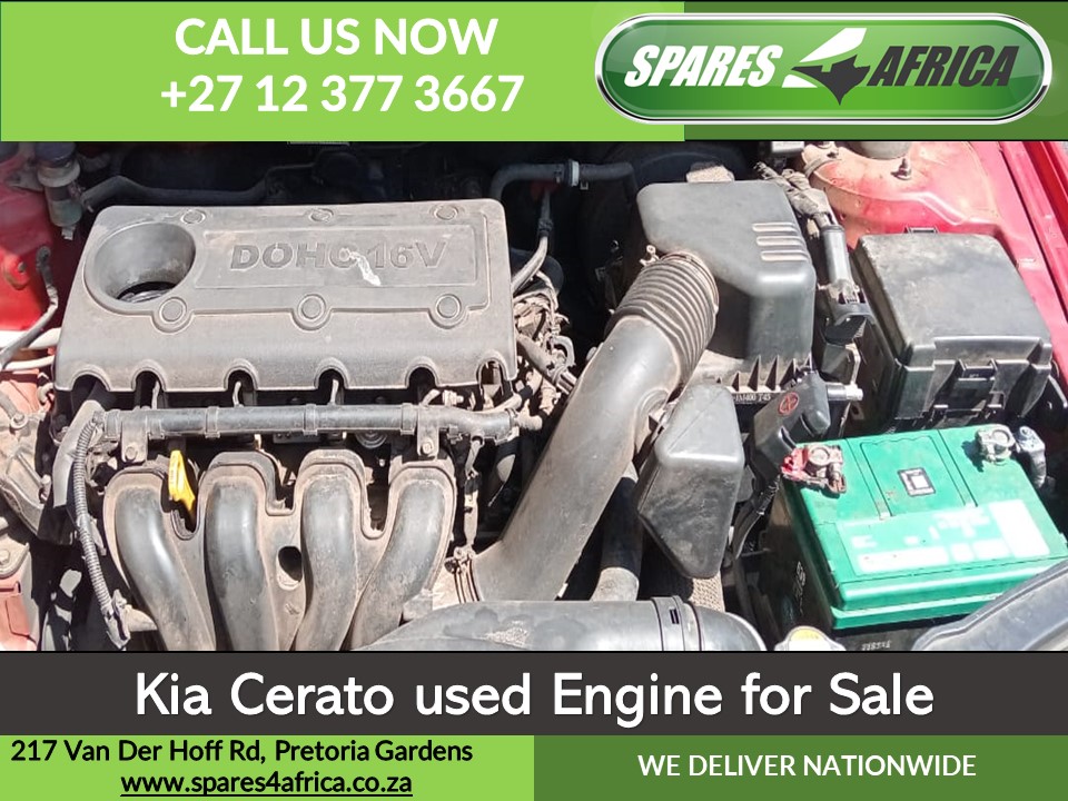 Kia Cerato used engine for sale - Private Seller Kia Cerato used engine for sale - Private Seller