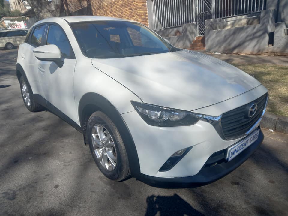 2020 MAZDA CX3 SKY ACTIVE 2.0 ENGINE PETROL, AUTOMATIC, WHITE COLOR, MILEAGE 78000KMS