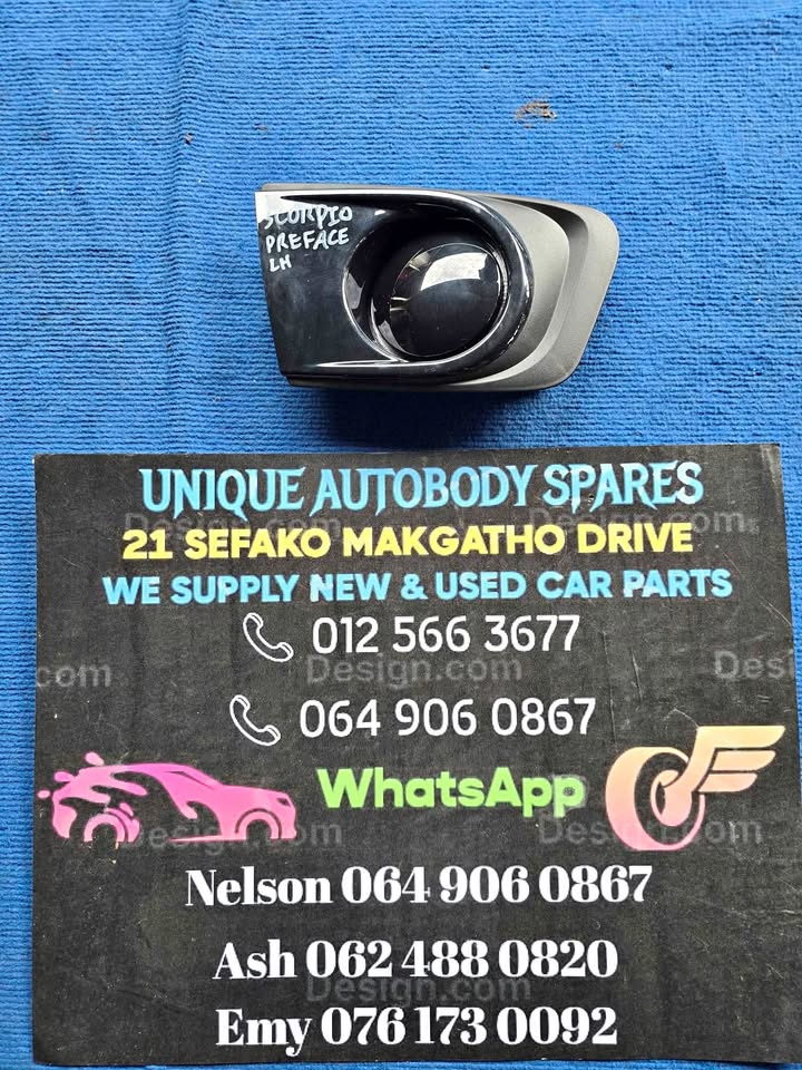 Scorpio Fog Light Cover Scorpio Fog Light Cover