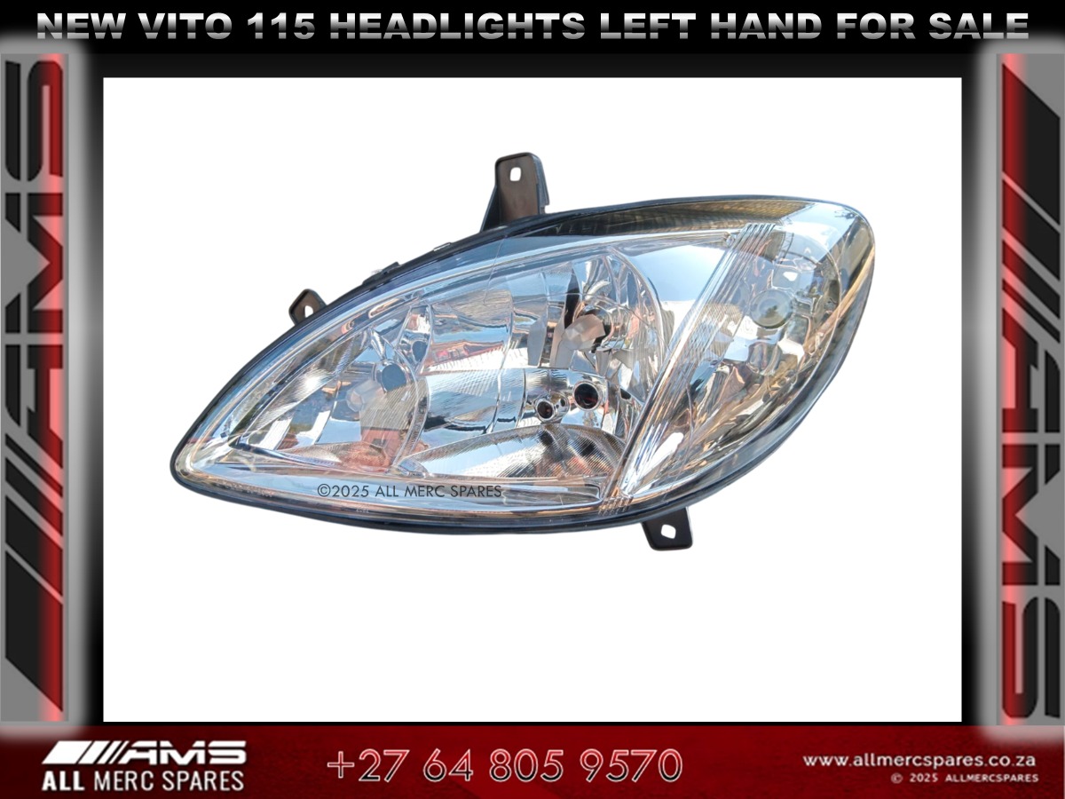 NEW Mercedes Vito 115 Left Headlight for Sale - Private Seller NEW Mercedes Vito 115 Left Headlight for Sale - Private Seller