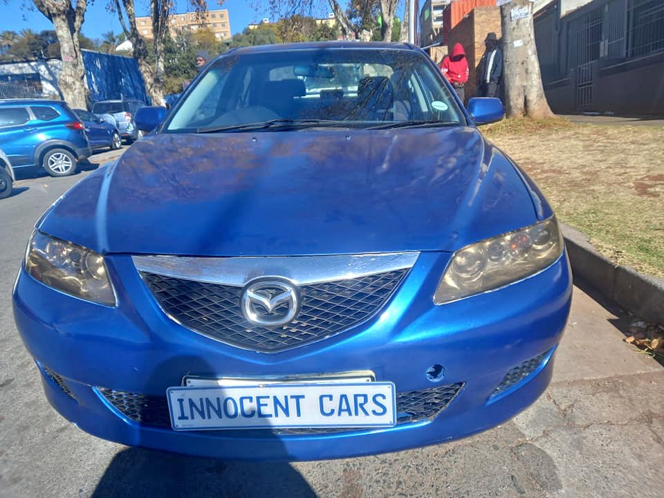 2003 MAZDA 6 SEDAN 1.4 PETROL ENGINE, MANUAL, BLUE COLOR