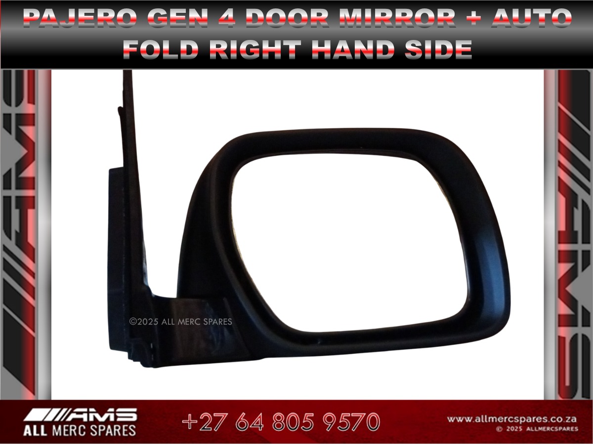 NEW RIGHT DOOR MIRROR WITH AUTO FOLD – PAJERO GEN 4 RIGHT - Private Seller NEW RIGHT DOOR MIRROR WITH AUTO FOLD – PAJERO GEN 4 RIGHT - Private Seller
