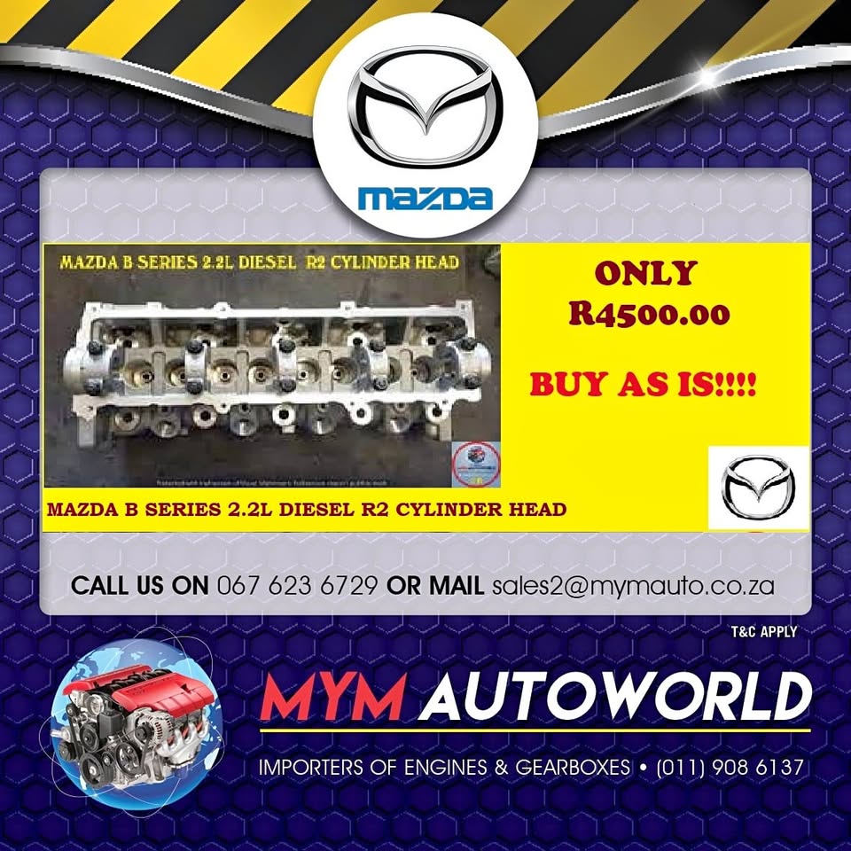 MAZDA B SERIES 2.2L DIESEL R2 CYLINDER HEAD - Private Seller MAZDA B SERIES 2.2L DIESEL R2 CYLINDER HEAD - Private Seller