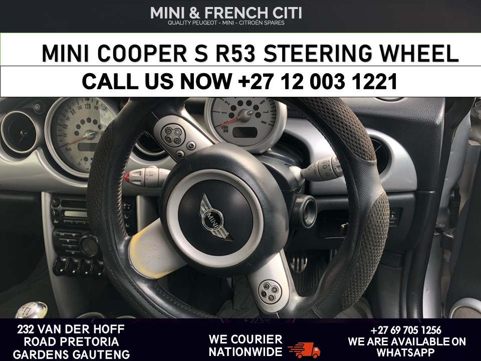 Mini Cooper S R53 steering wheel for sale - Private Seller Mini Cooper S R53 steering wheel for sale - Private Seller