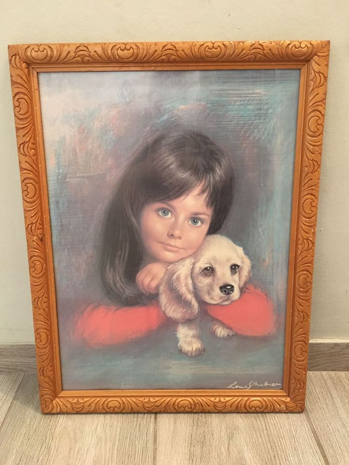 Louis Shabner Midcentury Print Wall Art