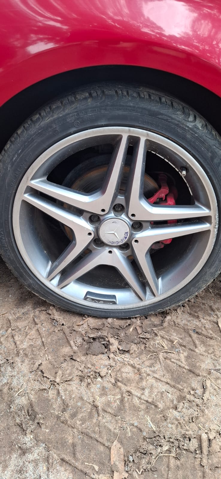 Mercedes-Benz 18-Inch Alloy Wheel Set - Used Premium Rims